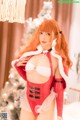 神楽坂真冬 Cosplay クリスマス　クイーン 圣诞 P34 No.6a51fc