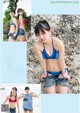 Aika Sawaguchi 沢口愛華, Yurino Okada 岡田佑里乃, Shonen Magazine 2019 No.11 (少年マガジン 2019年11号) P12 No.30e604 Image No. 9