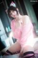 [BLUECAKE] Bambi (밤비): Naughty Cats Pink & Mint RED (145 photos) P45 No.0aab44