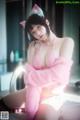 [BLUECAKE] Bambi (밤비): Naughty Cats Pink & Mint RED (145 photos) P53 No.812937